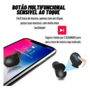 Fone Bluetooth A6S Sem Fio Wireless Airdots 2 pro TWS Bluetooth Com Led