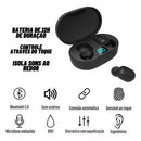 Fone Bluetooth A6S Sem Fio Wireless Airdots 2 pro TWS Bluetooth Com Led