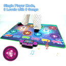 Tapete De Dança Brinquedos Para Meninas Meninos Jogo Musical Com Luz Led Eletrônico Crianças Presentes