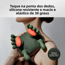 Massageador elétrico portátil pescoço calmante intensidade de 3 velocidades + aquecimento infravermelho