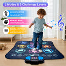 Tapete De Dança Brinquedos Para Meninas Meninos Jogo Musical Com Luz Led Eletrônico Crianças Presentes